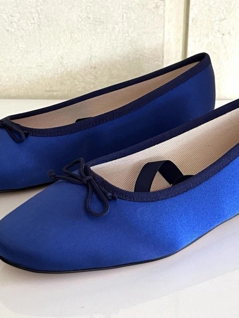 J. Crew Royal Blue Mary Jane Flats with Dark Trim. Size 8 - Picture 6 of 6